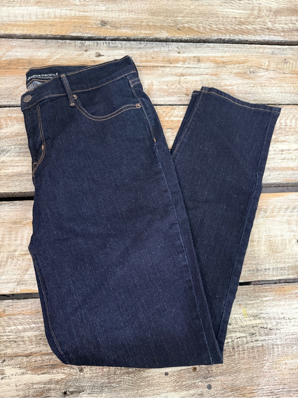 Old Navy Curvy Mid Rise Skinny Jeans